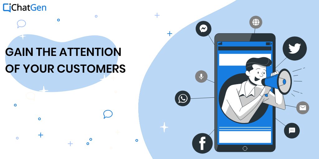 ChatGen1's tweet photo. We can help your business gain attention by personalizing the communication with the visitors based on their past interaction. This, in turn, can further help you serve your customers better by providing real-time and context-relevant information. Reach out to us for more details https://t.co/GO6b8NKNZa