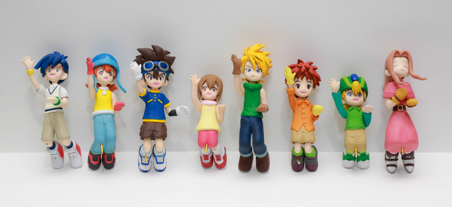 デジモン 選ばれし子供達 全員集合 フィギュア 海外限定 選ばれし子供たち