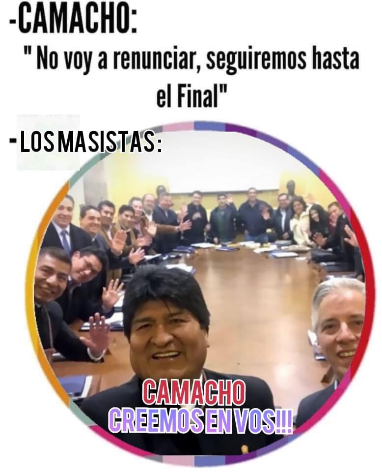 NapaBello's tweet photo. @LuisFerCamachoV Estás a horas de convertirte en un héroe nacional o un villano nacional #camasistas https://t.co/3xgrXtHNik
