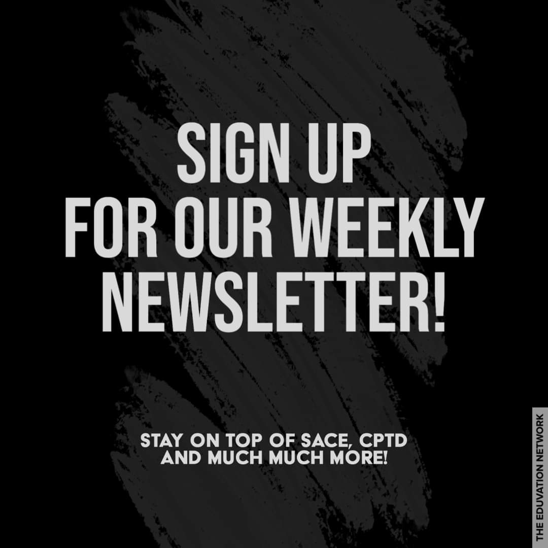 TheEVNetwork's tweet image. Do you want access to our latest courses, special offers, giveaways, and everything to do with SACE and getting your CPTD points?

Sign up to our Newsletter: eduvationnet.co.za/sign-up-to-new…

#newsletter #education #teachers #exams #school #ZAedu #EducatorsInPink #CPTD #edutwitter