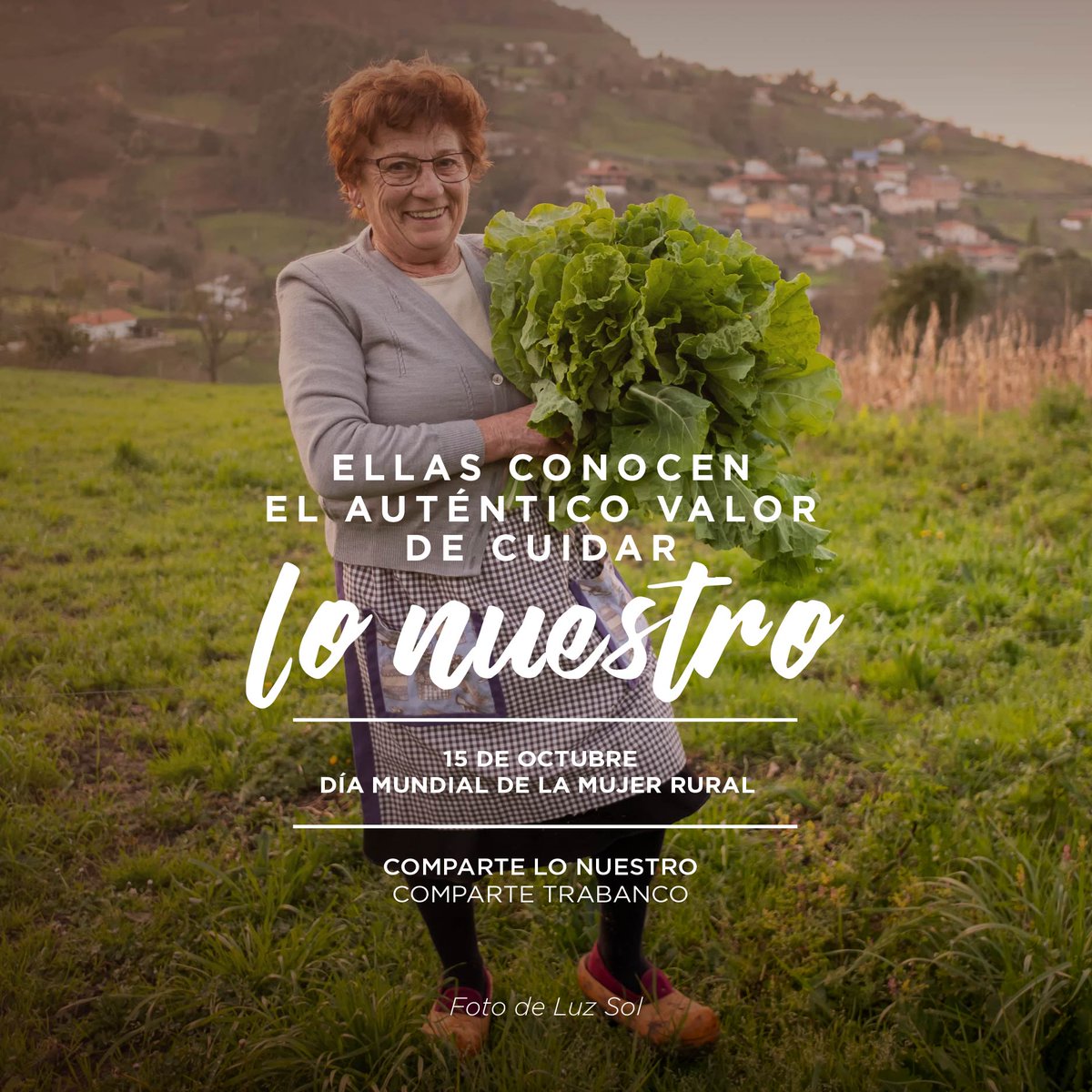 SidraTrabanco's tweet photo. Hoy queremos celebrar el #DíaMundialDeLaMujerRural rindiendo homenaje a las mujeres de #Llavandera, mujeres que nos hacen estar orgullosos de nuestro pueblo, de nuestra gente y nuestro entorno.Josefina, Charo y Tina son una representación de todas ellas💚#ElValorDeCuidarLoNuestro https://t.co/tCx0tioCYt