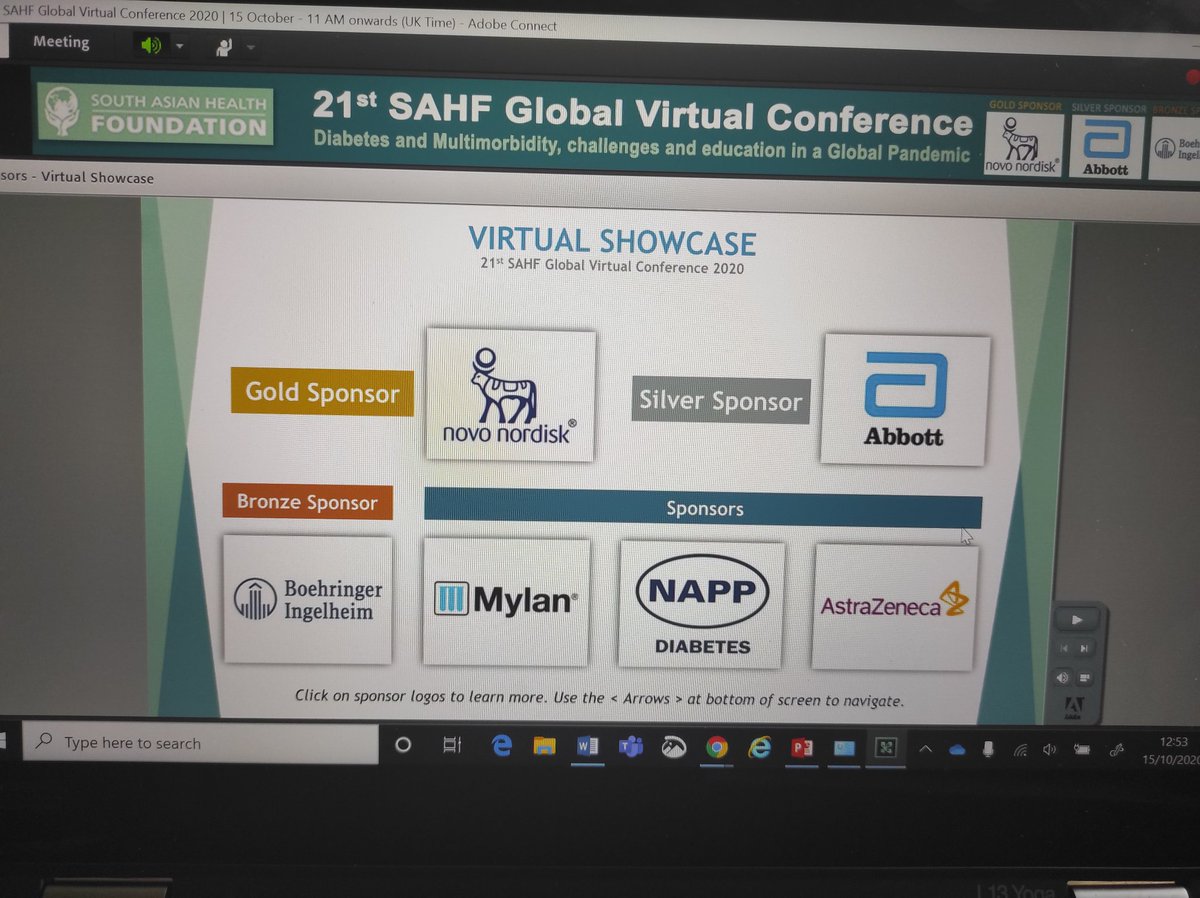 An enlightening morning so far <a href="/SouthAsianHF/">SAHF.ORG.UK</a>. Looking forward to the rest of the day, particularly the low carb vs low calorie talk.