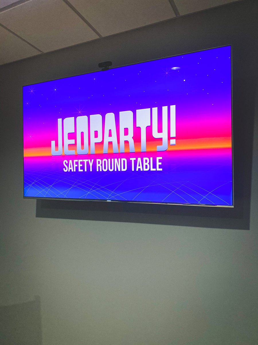 CSM_Group's tweet image. We’re about 1 hour away from our #SafetyRoundtable! We’re putting our own spin on a game of Jeopardy! to discuss hazard identification on the job site.

If you’re interested in attending, email marketing@csmgroup.com.

#LeadWithSafety