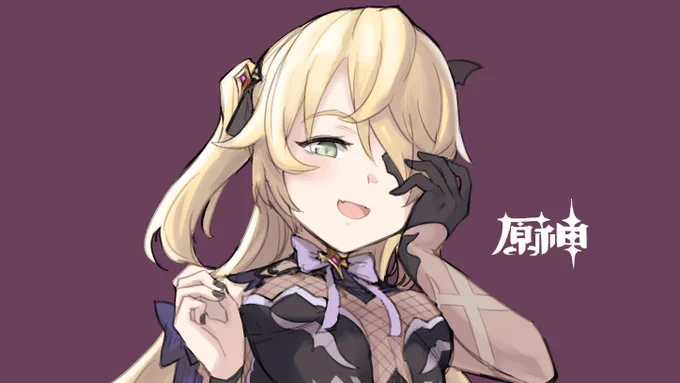 フィシュルらくがき‼️?️?️?️ #原神 
