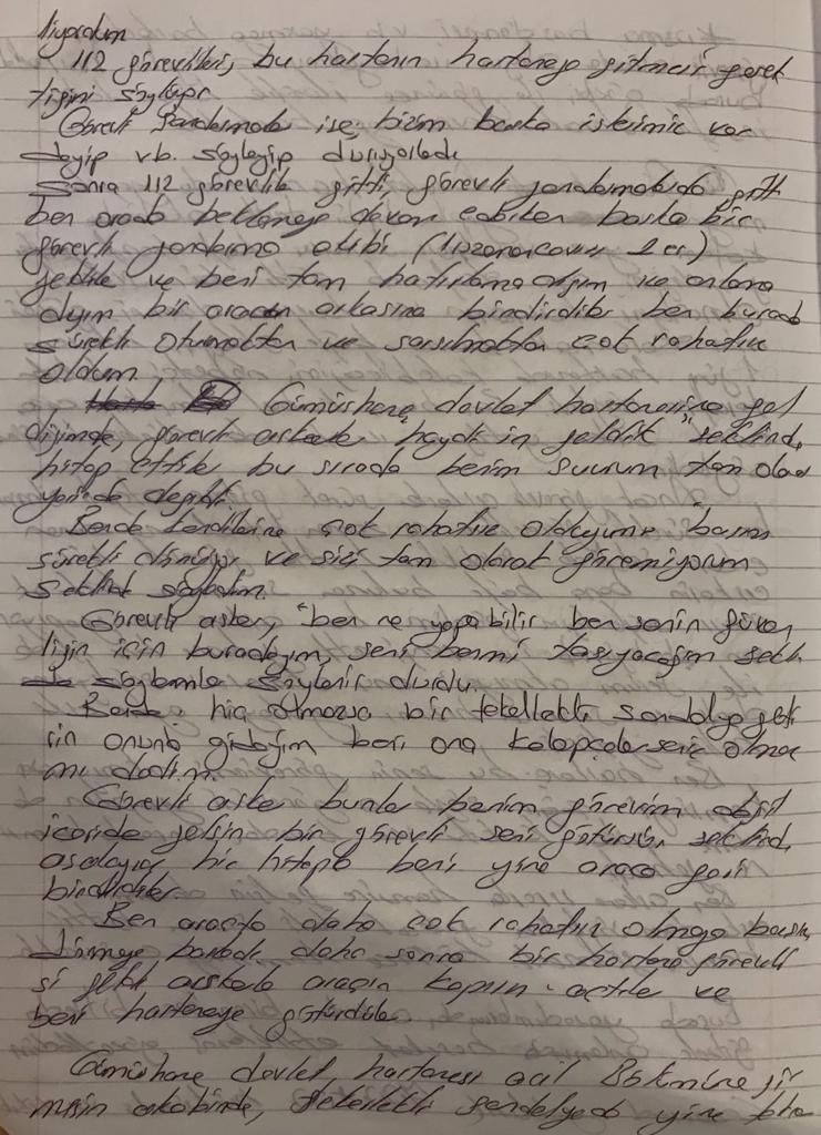TutukluHastalar's tweet photo. SÖYLEYECEK SÖZ BULAMIYORUZ! 

KHK'lı Mustafa Kabakçıoğlu’nun cezaevinde tuttuğu günlüğü yayınlandı

Yürüyemediği için tekerlekli sandalye istiyor, sandalye için adeta yalvarıyor ve "Beni tekerlekli sandalyeye kelepçeleseniz olmaz mı?"diye rica etmek zorunda bırakılıyor
@HurAyse https://t.co/ngjTk74vbZ