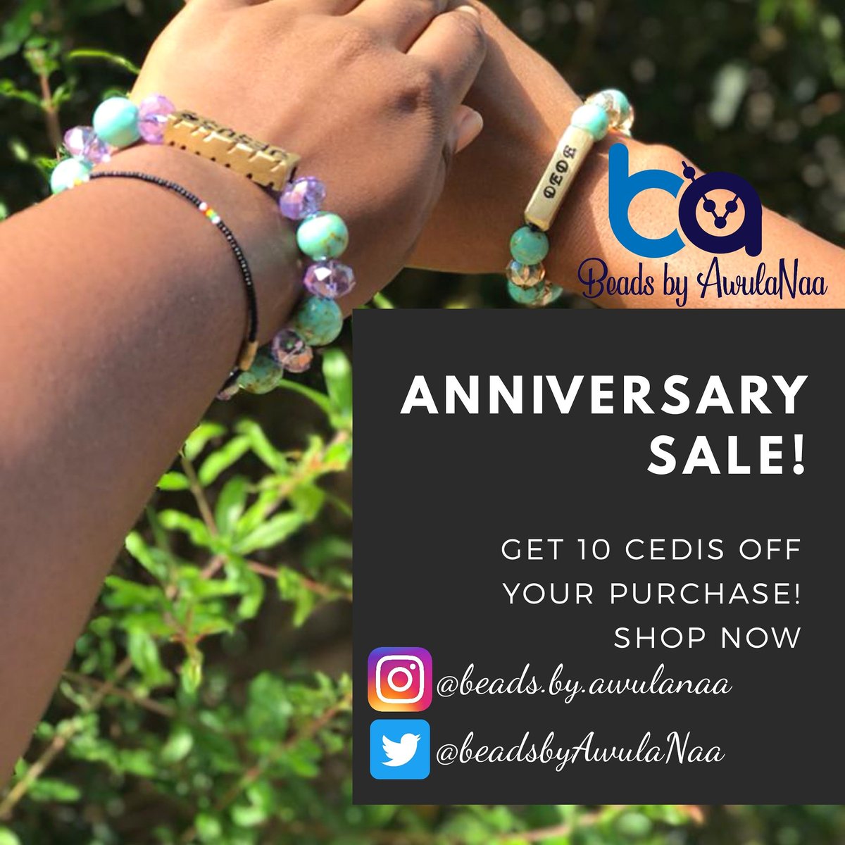 beadsbyAwulaNaa's tweet photo. Let me see your shoutingggggg 🥳🥳🥳🥳🥳Don't miss this opportunity 🎉
10 cedis is off every purchase from now to Saturday 17th October,2020😱Place your order now and get 10 cedis off the original cost💃 Doesn't this sound good? Happy Shopping 🥰🌹 https://t.co/B4AhSoBrbL