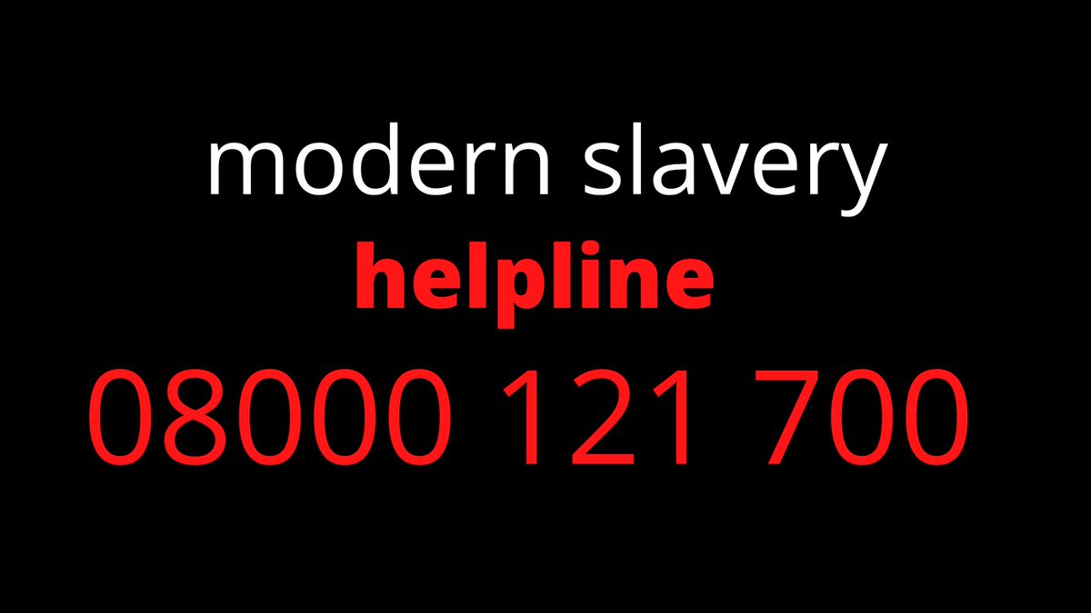 To mark #AntiSlaveryDay this week we'll be taking a closer look at #modernslavery, how to spot the signs &amp; the ways you can report your concerns 👇

You can contact the Modern Slavery Helpline: 
☎️ 08000 121 700

OR contact <a href="/PoliceServiceNI/">Police Service NI</a> on 101
In an emergency always call 999