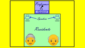 CareHomeSinger's tweet photo. Ask about the 'Separate Performance Area' when booking. 

This just one of the measures in place to ensure that your residents can safely enjoy Live Entertainment during the Covid-19 restrictions 👍

https://t.co/wA1awotHrw https://t.co/wfFMPxRGis