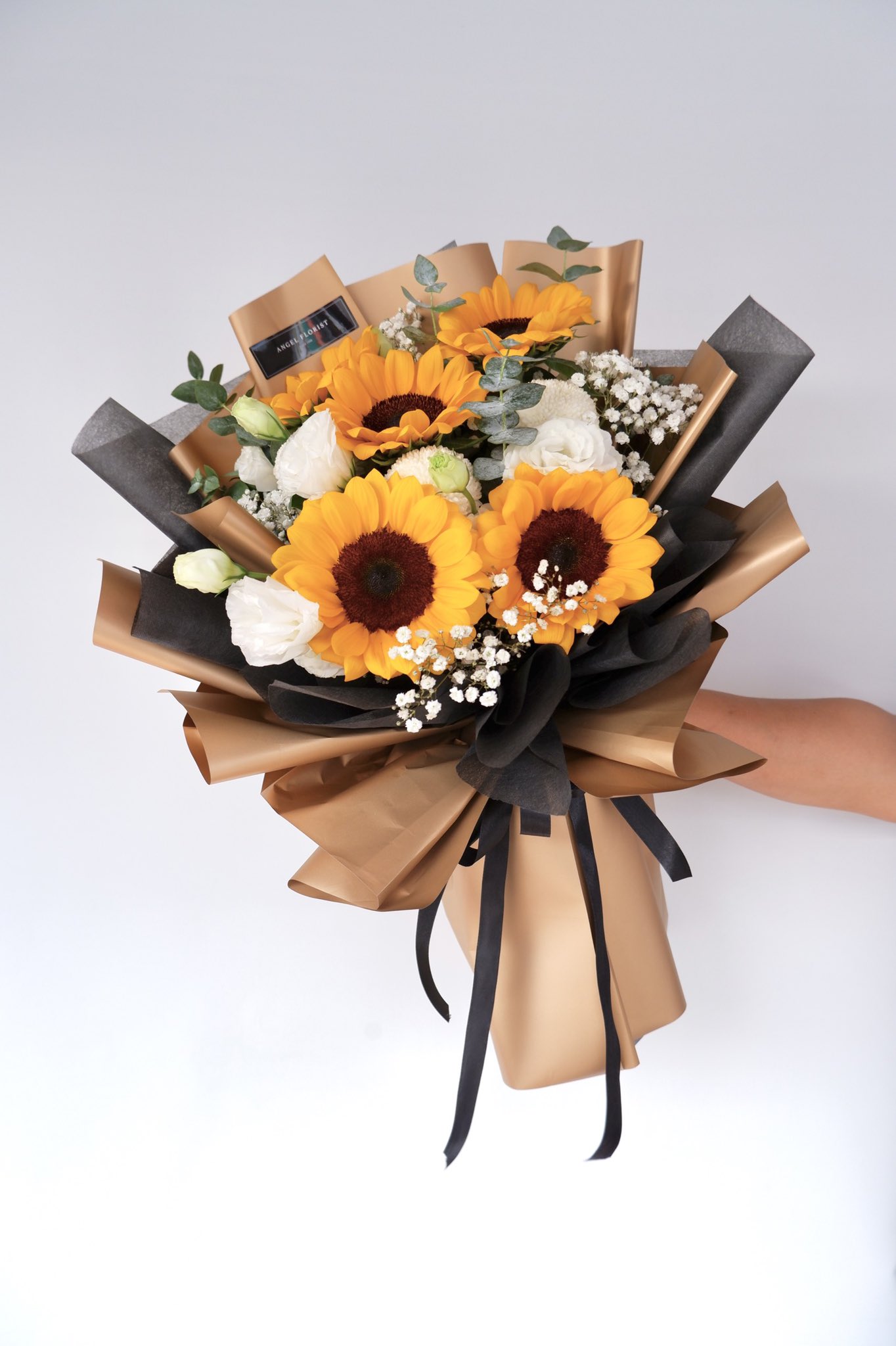 Angel Florist Gift Centre No Twitter 韩式花束korea Style Bouquet Rm 210 向日葵花束 Sunflowerbouquet 向日葵 太阳花花束 Free Cocotina Gift Card 韩式花束 新款花束 特别花束