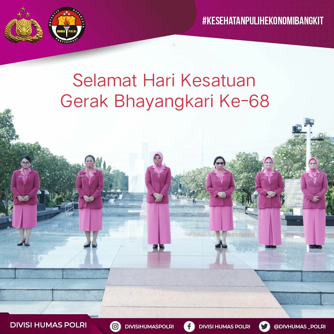 Agus_candra_'s tweet photo. 🛡OPEN PROMOTE🗡

"Hari Kesatuan Gerak Bhayangkari (HKGB) Ke-68 Tahun 2020"
#IndonesiaAman 
#SejutaPromotor 
#programfolback

Follow👉 @Agus_candra_

Izin 
@TheArieAir
@tjhinfar21
@futoday_
@MARV3LLL
@wiwikherma
@kianinara1
 
Rep: Peringatan HKGB ke-68
#programfolback 
🔄💓 https://t.co/Zs9OxvQm6o