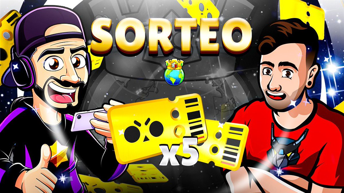 🎁 Sorteo 5 Brawl Pass 🎁
Pago vía paypal o tarjeta regalo.

⭐ Requisitos ⭐
- Dar RT y mencionar a 2 amigos
- Seguir a @LordSacram 
- Seguir a <a href="/BScomunidad__/">Community Games</a> 
- Seguir a @xflugox

TERMINA en 1 SEMANA, Suerte🍀