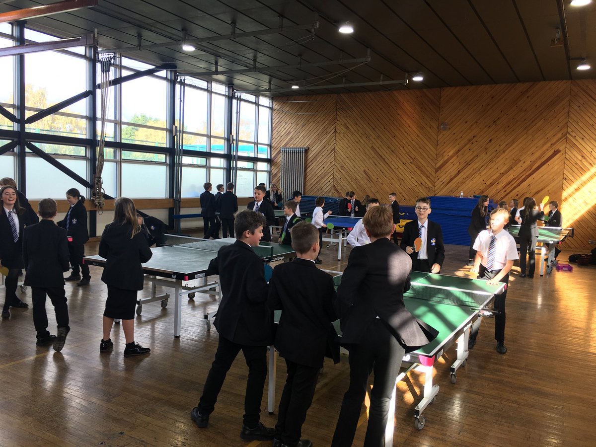 Y7 House table tennis is in full swing