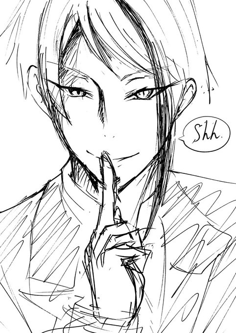 妻からのリクエスト
「ガチャの触媒用にジェイド・リーチ描いてよヴぁあああああああああああああ!!」
という事でツイステのジェの字さん描いてみたッス 