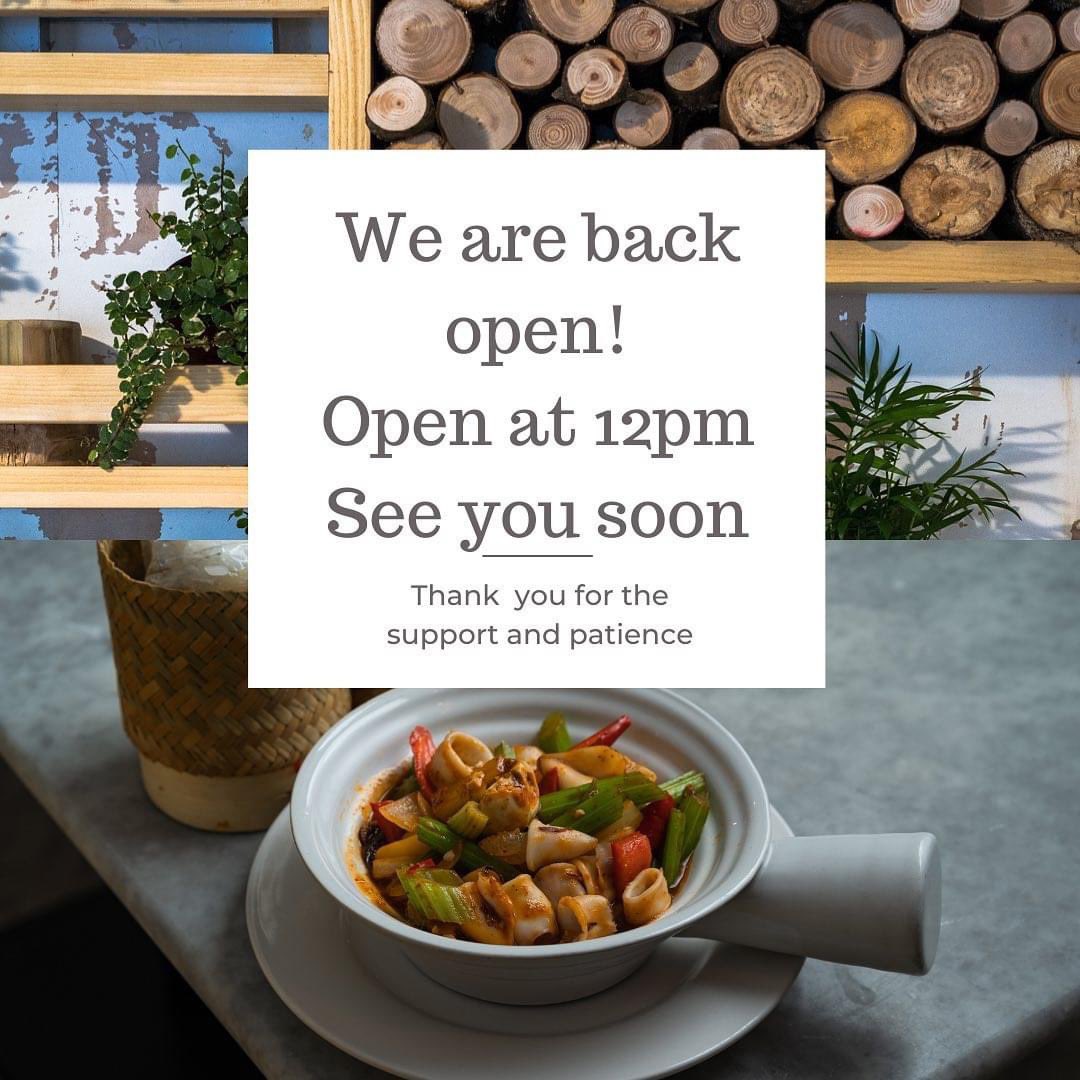 Hi guys, we are back open today! 

พบกันเร็ว ๆ นี้