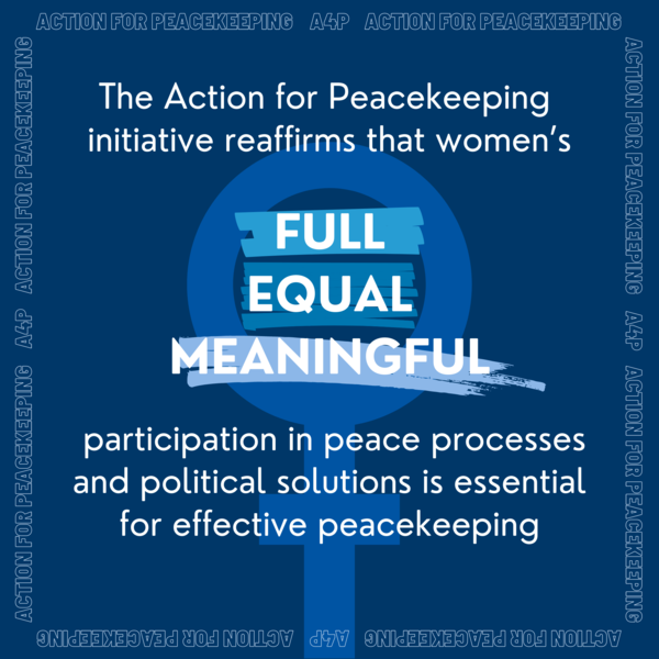 UNGeneva's tweet photo. Peace &amp; security can only be achieved and sustained if all members of society have equal opportunities, protection, access to resources and services and participation in decision-making.

https://t.co/jnJrVAyYGw  #ServingForPeace
#A4P #WPSin2020 https://t.co/TkPolBvrVg