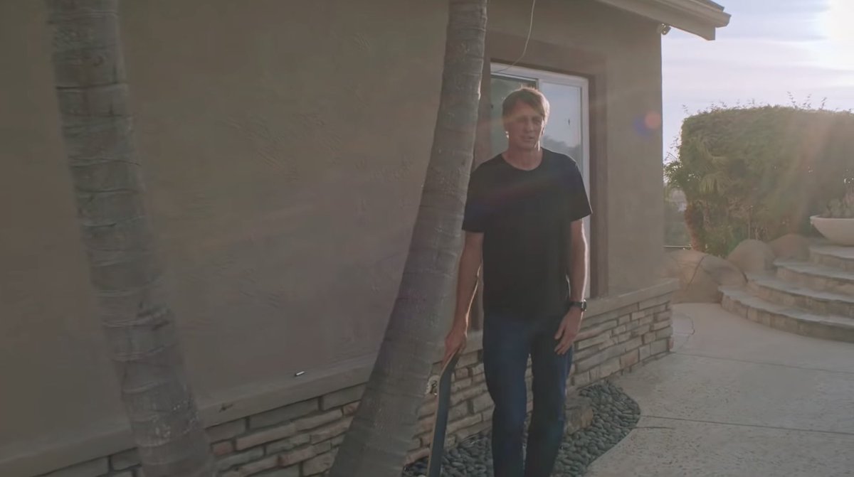 Remember when <a href="/tonyhawk/">Tony Hawk</a> did 73 questions for <a href="/voguemagazine/">Vogue Magazine</a> and they made him answer questions behind a tree! #NeverForget