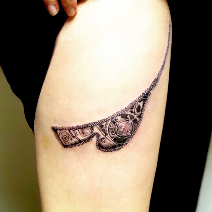 真夢 今一度 チャックの中機械仕掛け Tattoo 刺青 タトゥー 真夢 今一度 チャックの中機械仕掛け Tattoo 刺青 タトゥー