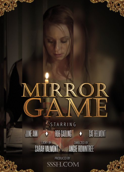1 pic. Check out the awesome #boxcover for my new movie #MIRRORGAME from @ssshforwomen! 

Make sure you