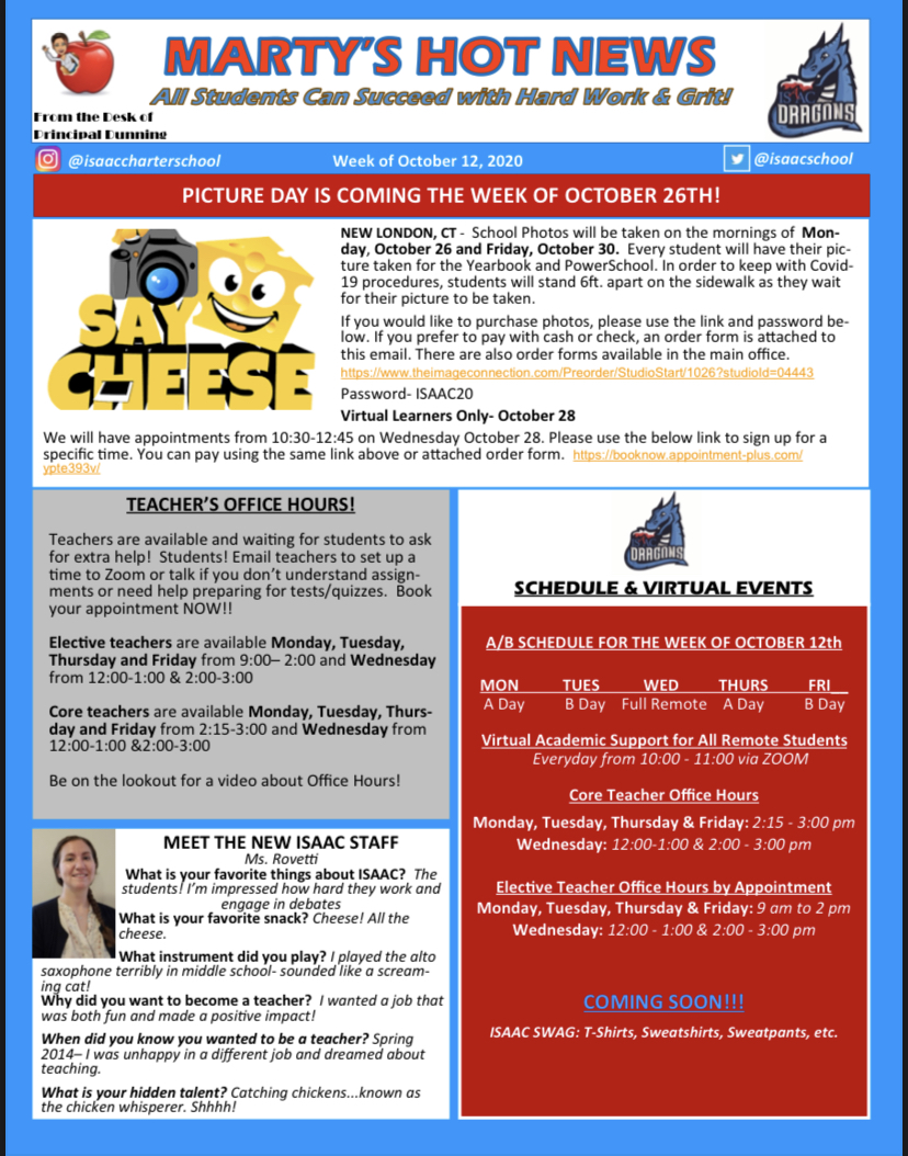 ISAAC a Public Non-profit Charter tweet media