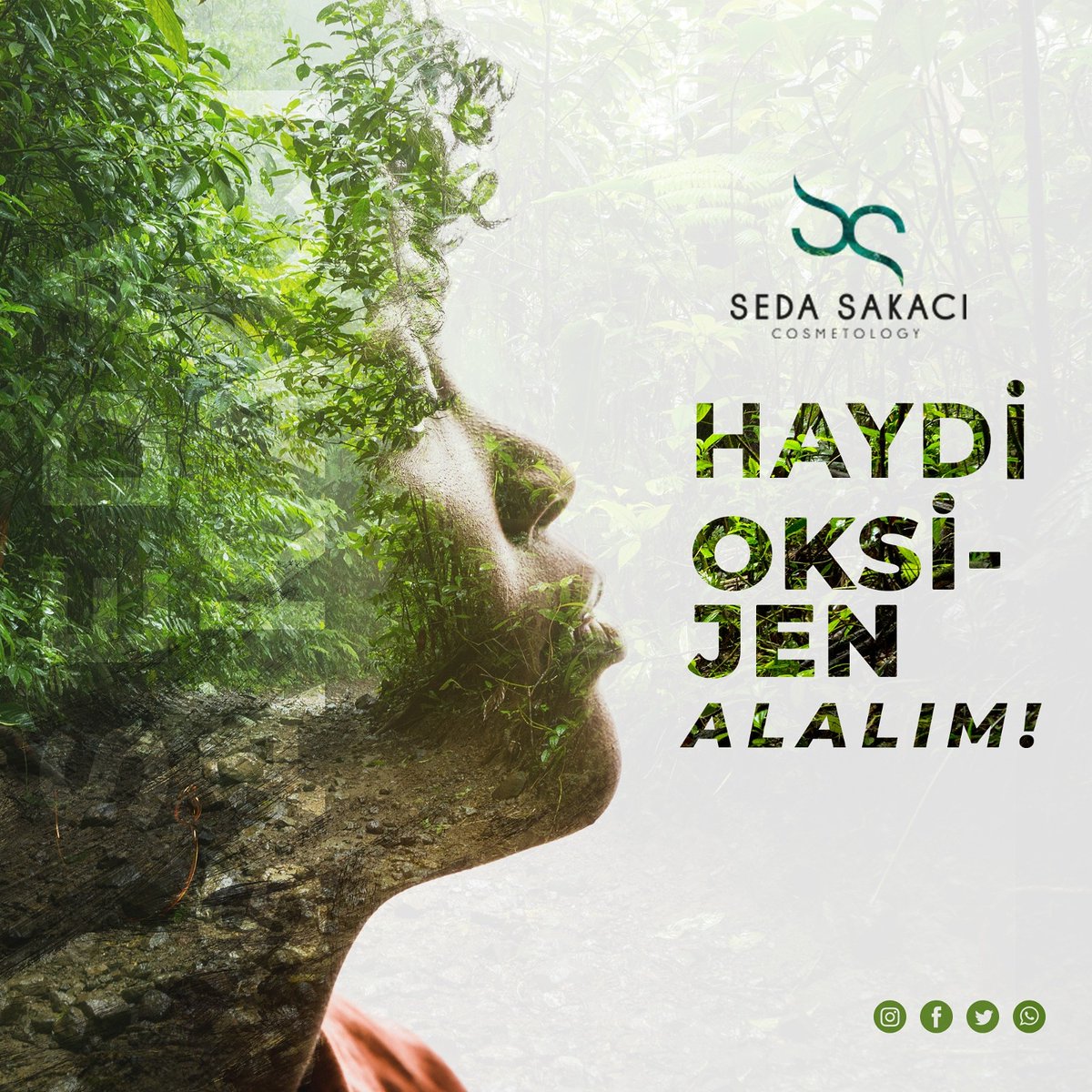 Oksijen insanoğlu için hayati öneme sahip. Oksijen sadece ağız ve burun yoluyla değil, ciltten de alınabilir. Cildin oksijen alabilmesi için temizlik olmazsa olmazdır. Cildi temizlerken yüzeyde biriken toz, kir, makyajı temizlenmesi gerekir.