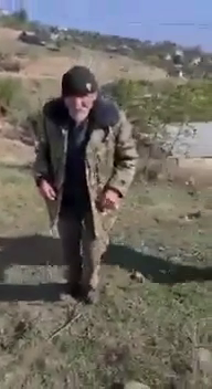 8731's tweet photo. #Azerbaijani coward soldiers murdered two captured #Armenians. This is the people, this is the army, this is the government of #Azerbaijan who expect us to give them #Artsakh's security. Never! #Armenia is the only guarantee  of #life and #safety of people of #Artsakh. https://t.co/ArF8Kydnaa
