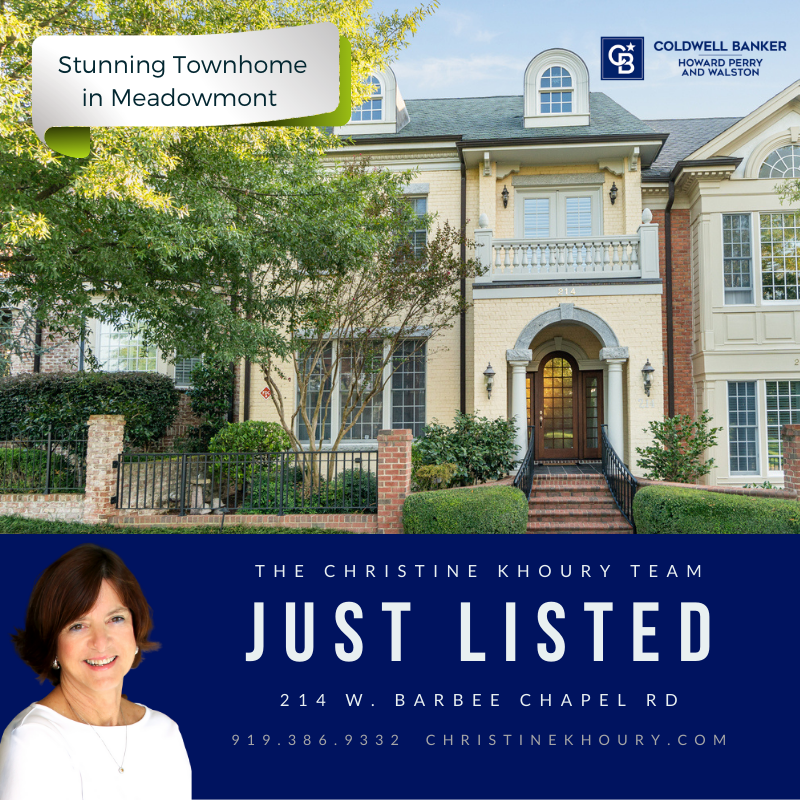 SmartMoveTeam2's tweet image. 🚨 #JustListed Impeccably built townhome in sought after #Meadowmont.  Must see to fully appreciate this finely crafted home.  

Reach out to our team today to learn more.  (919) 386-9332 or visit Christinekhoury.com #TCKT #REALTOR