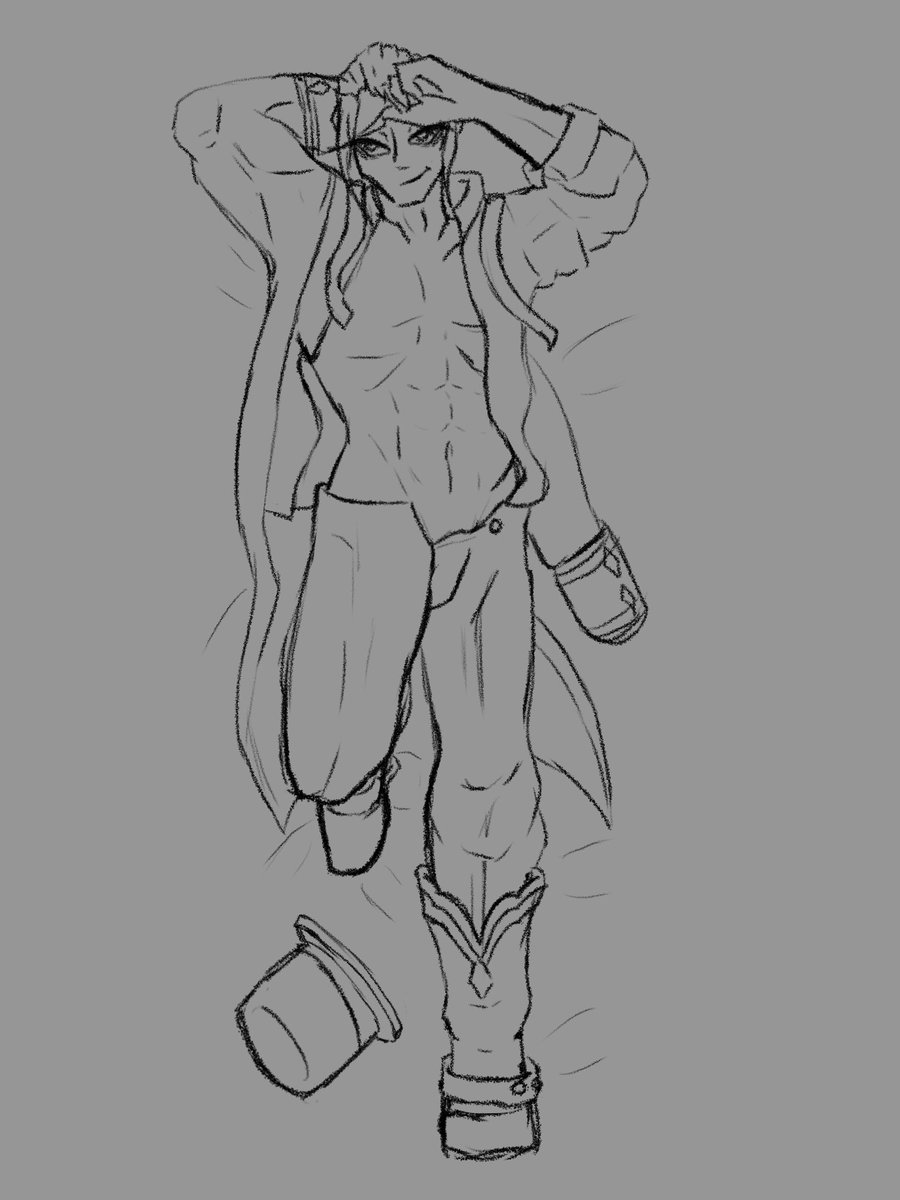 RedViolettart's tweet photo. Some WIP of a Spicy Ydris. 

I really need ti get in the habit of posting, even if thez are just sketches https://t.co/HmpnqSMEnM