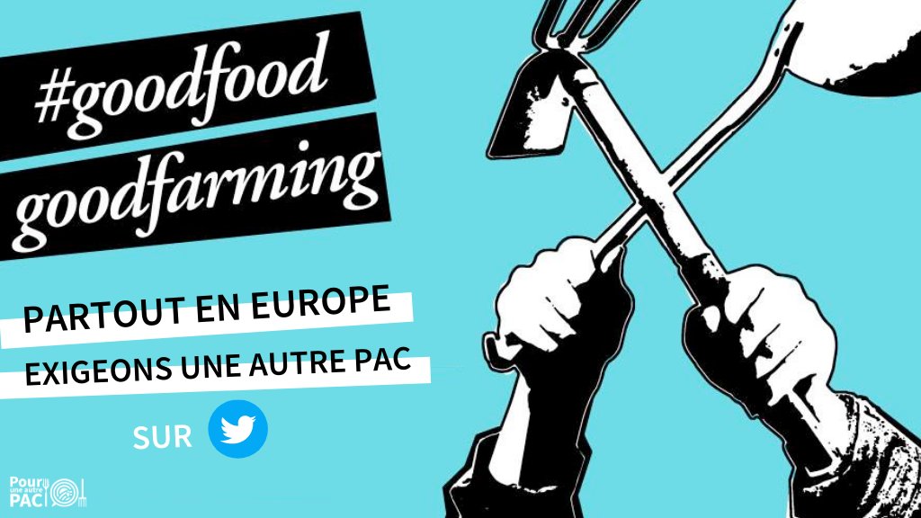👋Jusqu'au 20/10, interpellez vos eurodéputé·e·s pour qu'ils votent pour une autre #PAC : 
➖de pesticides
➕de soutien aux pratiques respectueuses de l'env.
➕de respect du bien-être animal
<a href="/RenewEurope/">Renew Europe</a>, vous pouvez changer la donne ! #GoodFoodGoodFarming
pouruneautrepac.eu/gfgf/