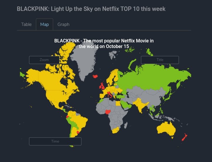 BLACKPINKSTATS5's tweet photo. .@BLACKPINK: Light Up The Sky is the #2 most popular Netflix Movie in the world on October 15. #LightUpTheSky https://t.co/bZQdreAEK1