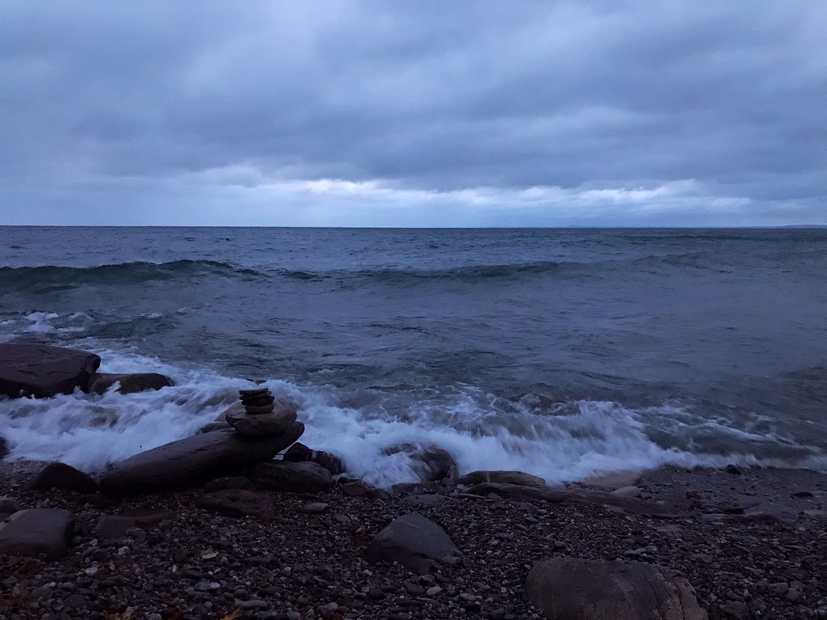 Sunrise 654. Apparently I took only one landscape photo of the sunrise via my phone this morning. Makes for an easy edit. So here it is... &ndash; bei  Presque Isle