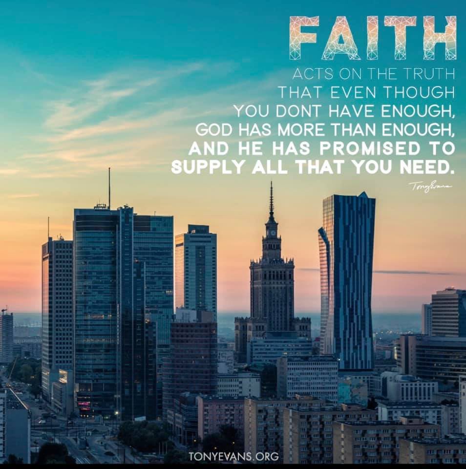 FAITH.
This word has been heavy on my mind this week @drtonyevans https://t.co/A3PfaLbarB