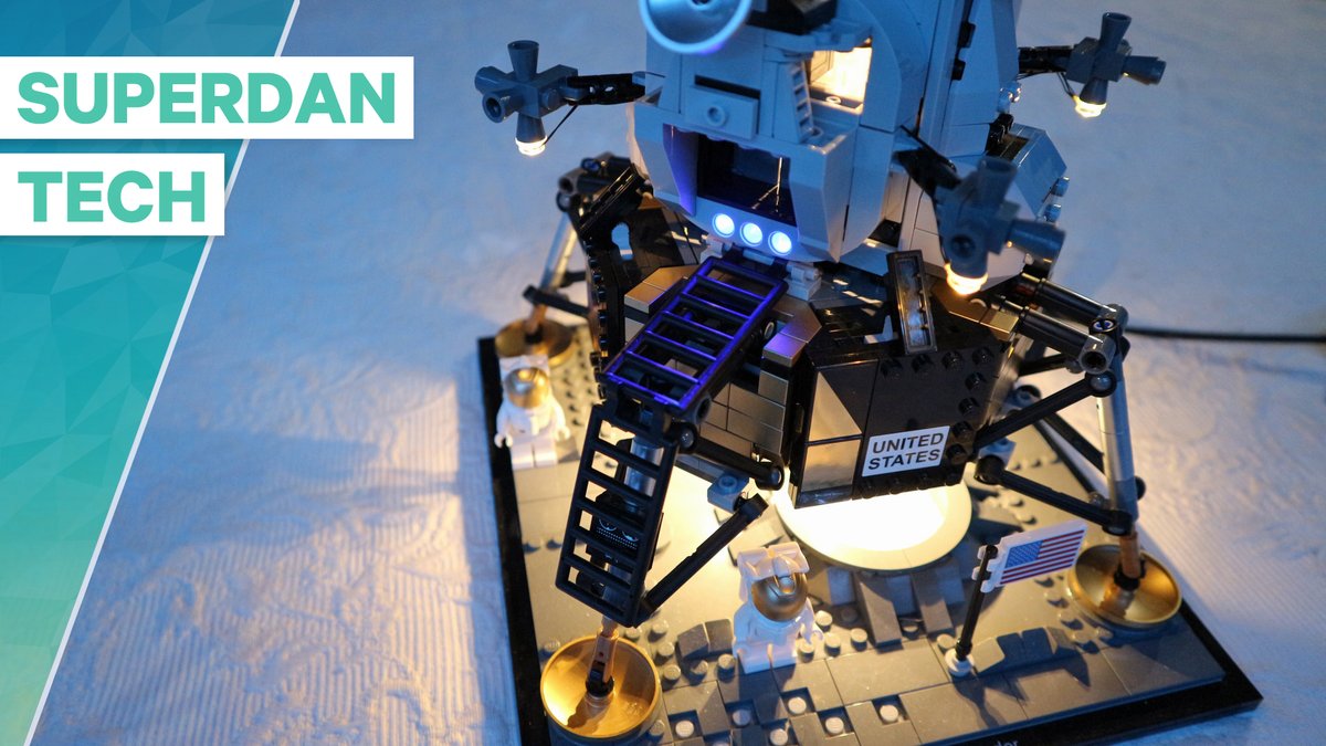 d14studios's tweet image. This is a very nice LED light kit for the LEGO Lunar Lander!  Check it out on my YouTube.com/SuperdanTech channel; youtu.be/fnV3U_eqreQ #lego #legolunarlander #legolightkit #lightailing #SuperdanTech