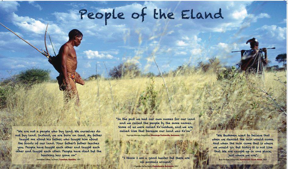 12,000 years ago everyone lived by hunting and foraging. with the recent change in our subsistence strategy we risk the end of humankind and the end of our planet.
We believe that if anyone can teach us how to live in a sustainable manner it is the San. <a href="/EarthshotPrize/">The Earthshot Prize</a>