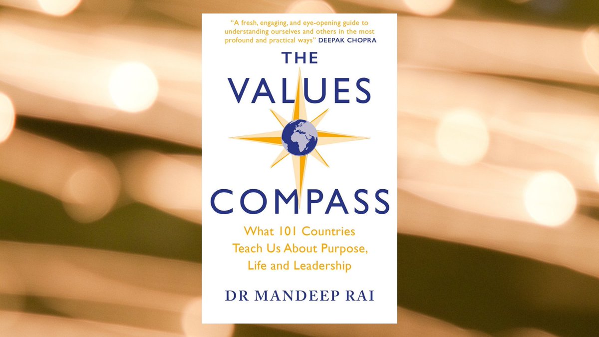 HAPPY WORLD VALUES DAY 

In The Values Compass, author <a href="/MandeepRai/">Dr. Mandeep Rai</a> explores 101 countries to identify a key value in each so that we may find a way to incorporate those values into our own lives. What values do you hold? 🌟#worldvaluesday <a href="/ValuesDay/">World Values Day</a>