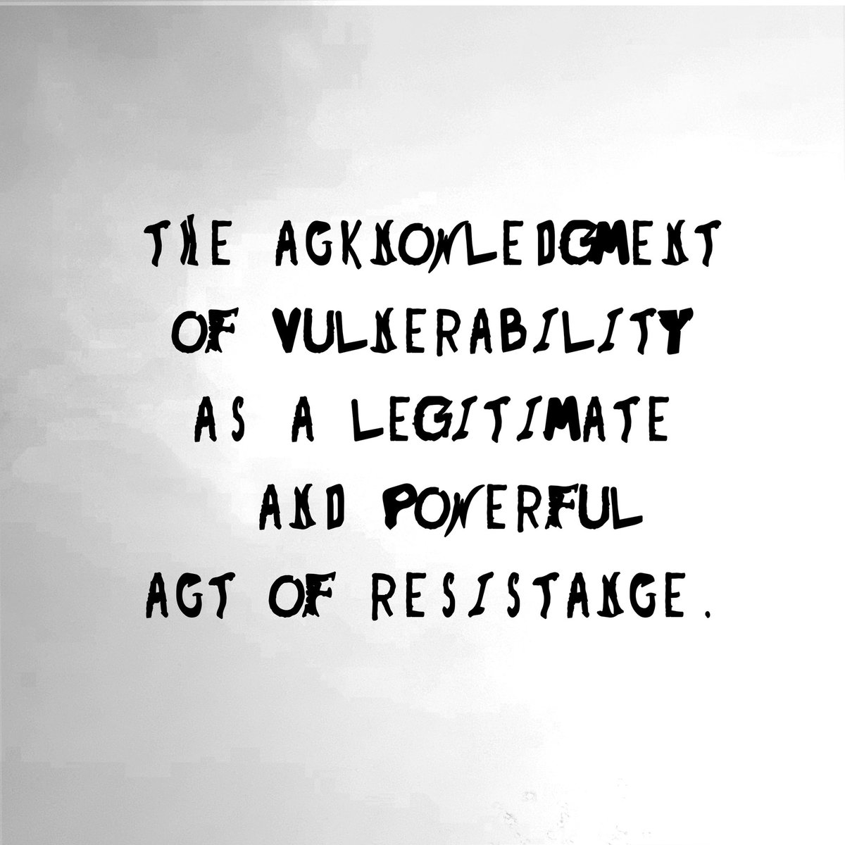 One of my definitions of “Radical Softness as a Boundless Form of Resistance” 💙
