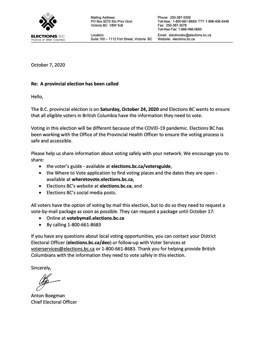 AshcroftVillage's tweet photo. Information regarding the October 24 Provincial Election: https://t.co/umkpoUEGNQ