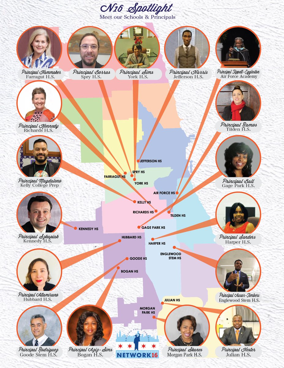 CPSNetwork16's tweet photo. We are halfway through Principal Appreciation Month! #Network16 is an amazing community of leaders who are focused on equity and access for all students! #principalprideChi @TheFundChicago https://t.co/XkECSETKat