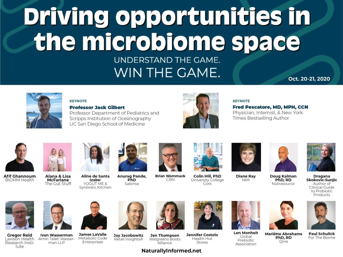 alinsanta's tweet photo. I'm looking forward to joining the discussion about "The Next Frontier: AI and Personalisation in the Microbiome Space", sharing insights on how to translate microbiome #science into innovative products together with a great lineup of speakers.
 https://t.co/azqazImleK https://t.co/rMhLPgAJ8N