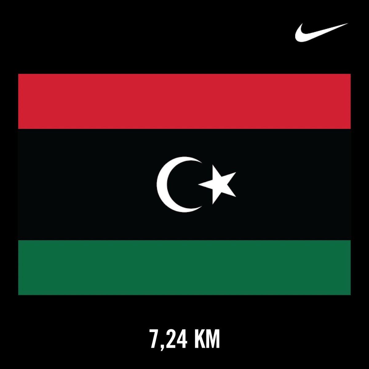 Mfanaboy's tweet image. Libya🇱🇾 

Red: blood that was shed in the quest for the freedom
Black: dark days when the region was occupied by Italy
Green: wealth, prosperity &amp;amp; agriculture

Crescent &amp;amp; Star: religion of Libyan, Islam

#AfricanFlags
#RunningWithTumiSole #RunningWithTumiSoleNightShiftEdition