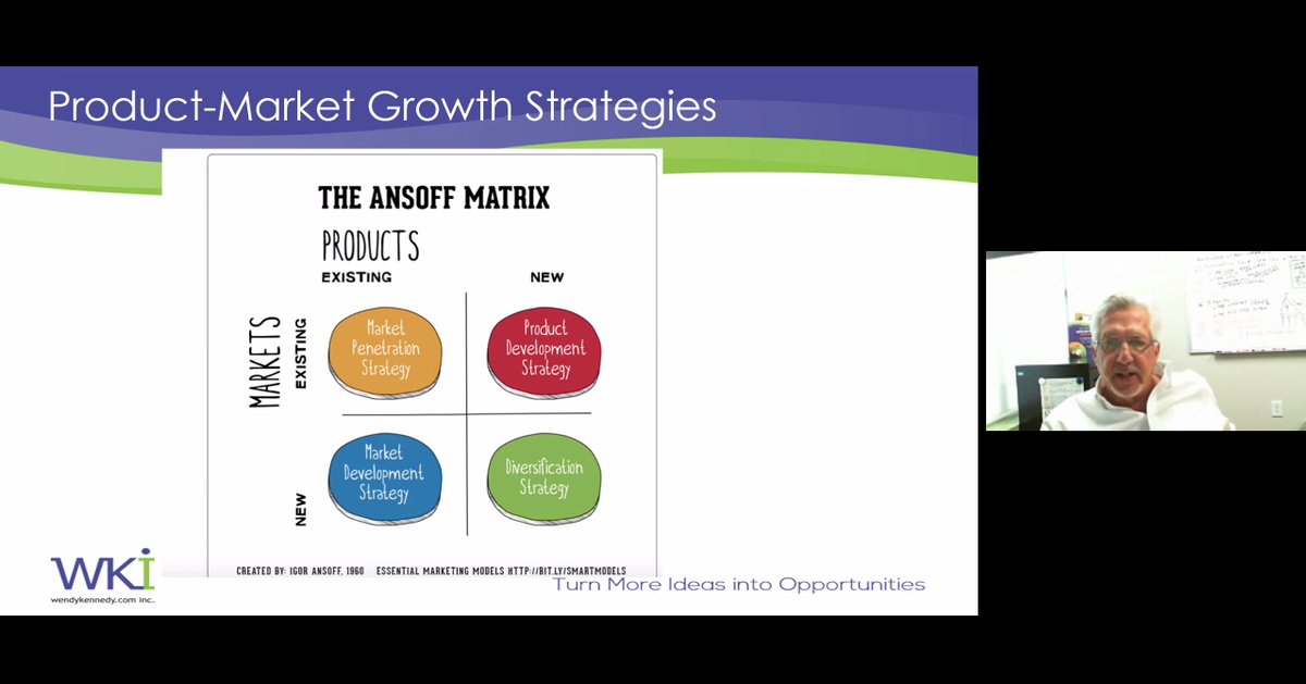 Breakout session leader John Hanak of @PurdueFoundry shared a wealth of tools for entrepreneurial #ideation—with no shortage of visual frameworks!

#DayOfInnovation #DesignThinking #Entrepreneurship #Ideas