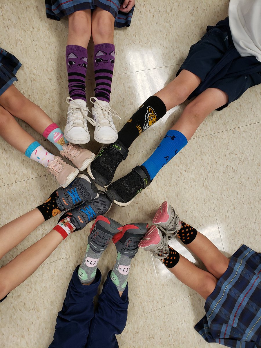 JaniceMoster's tweet photo. Silly Sock Day https://t.co/Q7Rf8ZhVrS