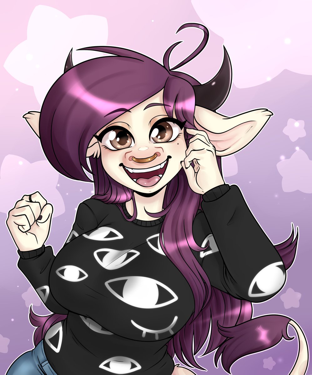 AnnaKitsun3's tweet photo. best cow for @LaceyMooVT/ @milkibee 
I love her so much and I love BEE B https://t.co/u6u9YlS8dD