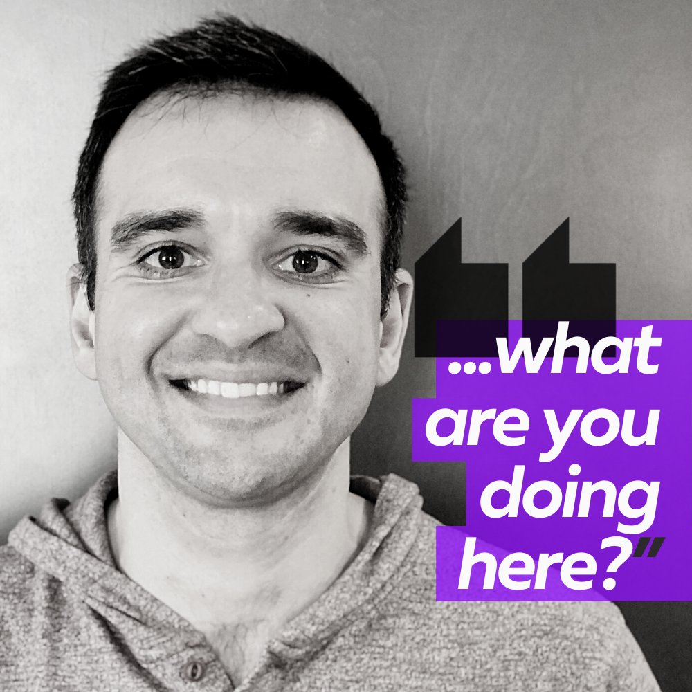 "...what are you doing here?"

...the same thing you're doing here, maybe 🤷‍♂️

Check out the full story hubs.li/H0xzFz60