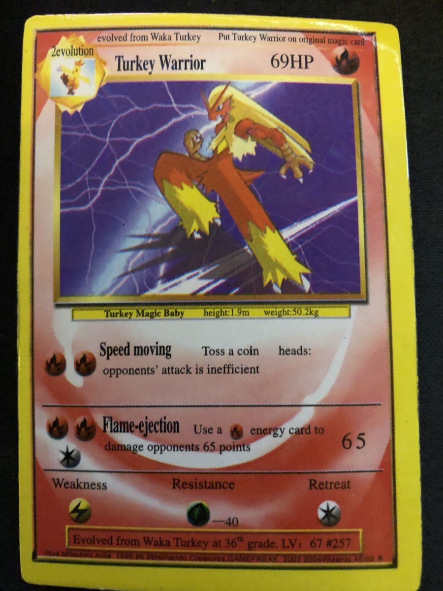 Got like 200 of fake pokemon cards i love them so much
