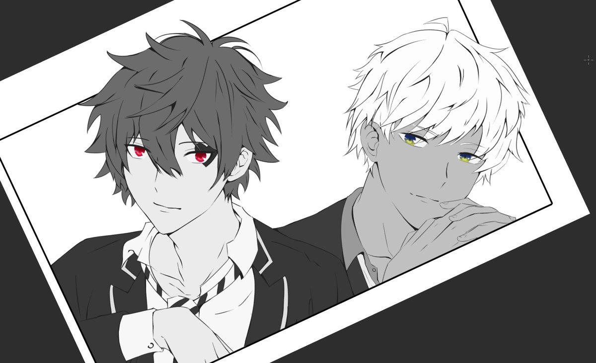 JikkenNuryken's tweet photo. For the moment I guess I'll leave it at that. I hope you like it, I lost my birthday drawing them XD
Por el momento supongo que lo dejaré así. Espero que les guste, perdí mi cumpleaños dibujándolos.
#Obeyme #obeymemammon #エース・トラッポラ #ツイステ #twistedwonderland https://t.co/xmBbWL9Vhj