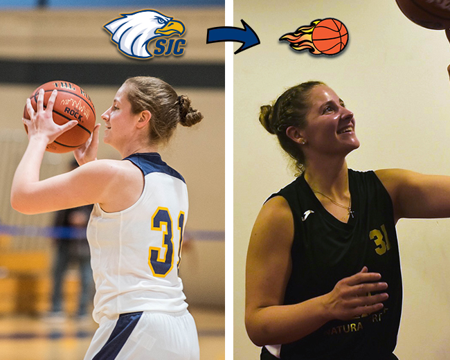 SJLIAthletics's tweet photo. #SJCLI WBB all-time leading scorer Andrea Iavarone '18 begins professional playing career in Croatia: https://t.co/ilcmGaQfob #flywithus #GoldenEra #d3h @SkylineConfD3 @SJCNY https://t.co/nMiLlnoI8A