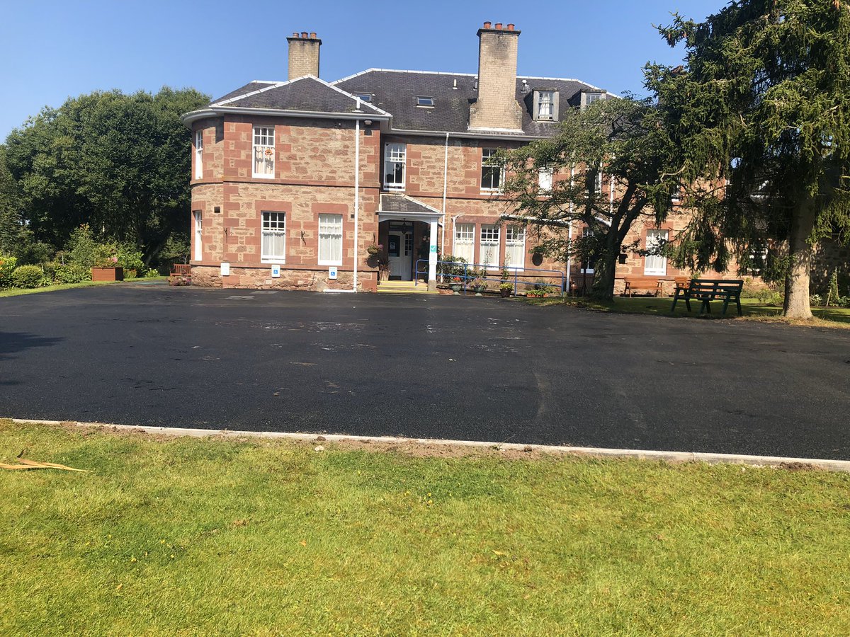 EBroadsurfacing's tweet photo. New car park @ Blairgowrie https://t.co/7FdKAz7dGw
