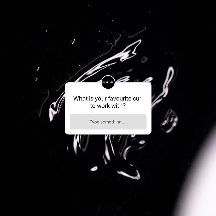What is your favourite type of curl to work with? Leave a comment below 🖤 sugarlashpro.com / sugarlashpro.ca