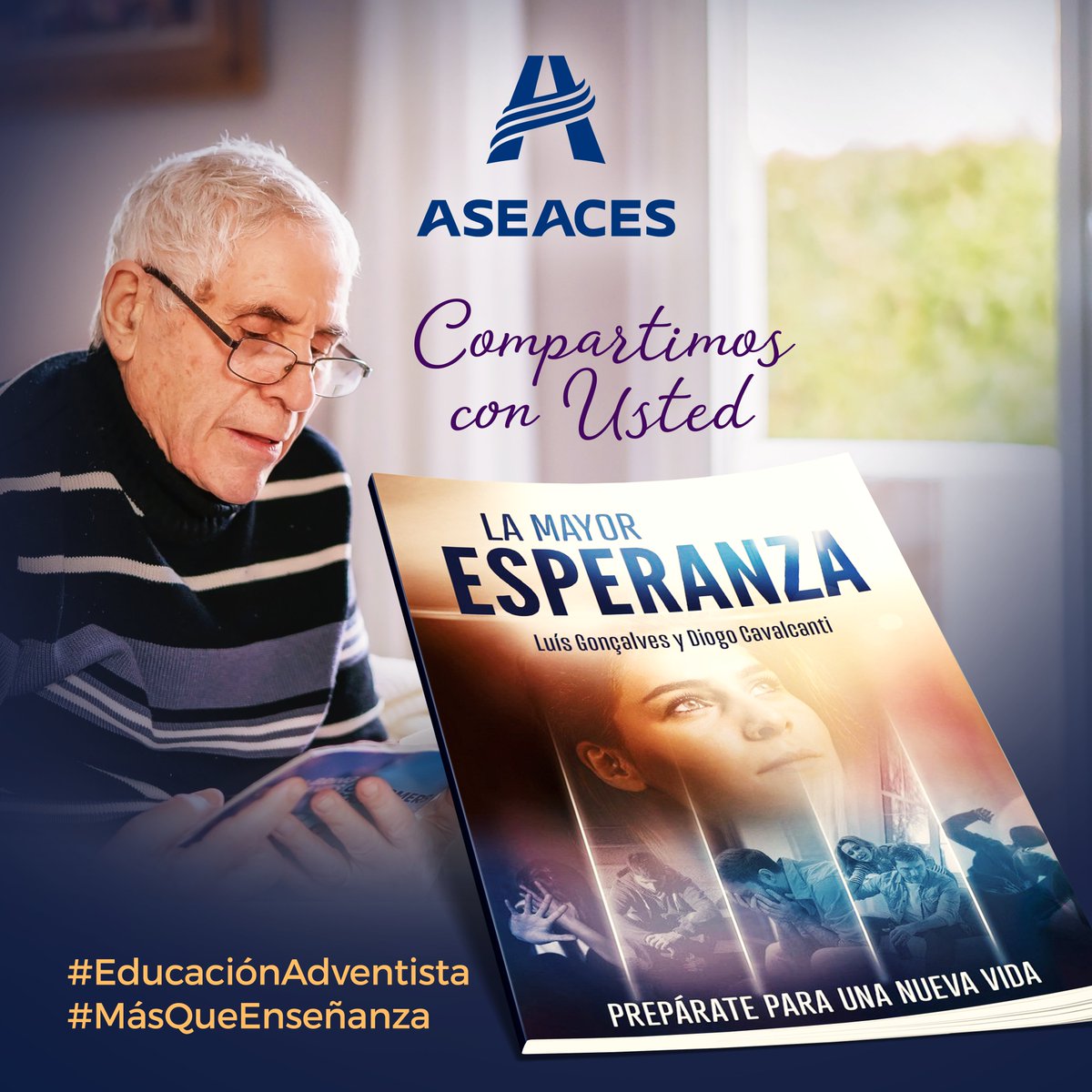 Si vez a alguien que necesita esperanza, no dudes en ayudarle, comparte “La Mayor Esperanza”
Descarga y comparte 👉🏻 bit.ly/apcesperanza

#ImpactoEsperanza. #LaMayorEsperanza