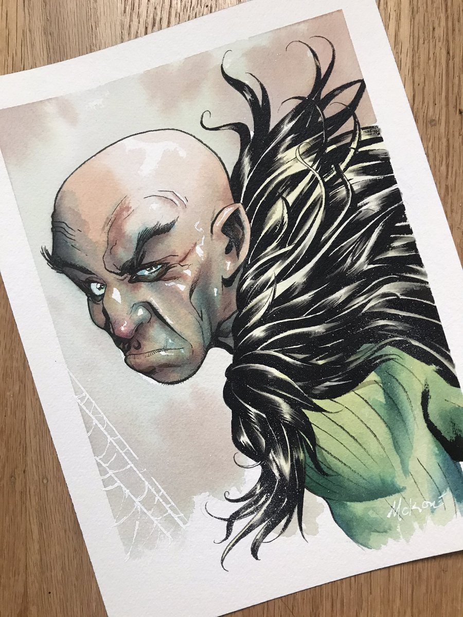 The Vulture

All 99 of these busts will be on sale next Wednesday at 12.00PM PTZ at tdartgallery.com/ArtistGalleryR…

#thevulture #marvelcomics #watercolor #99orbust #mckone